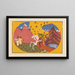 Klinge Pl05 - Wassily Kandinsky — quadro incorniciato alla parete