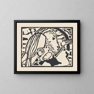 Klnge Pl09 - Wassily Kandinsky — quadro incorniciato alla parete