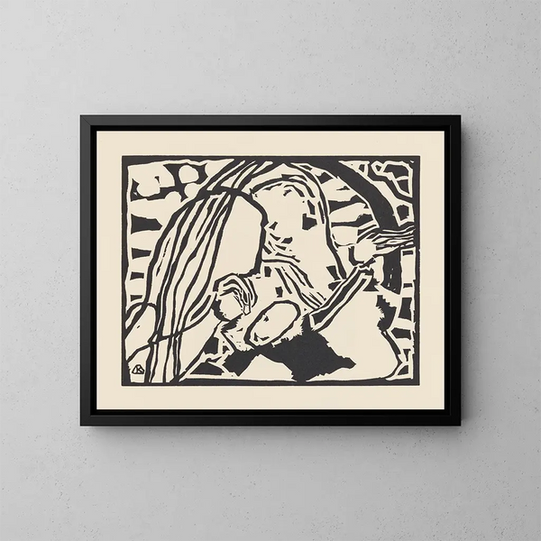Klnge Pl09 - Wassily Kandinsky — quadro incorniciato alla parete