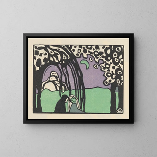 Klnge Pl20 - Wassily Kandinsky — quadro incorniciato alla parete