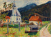Kochel, Chiesa del Villaggio - Wassily Kandinsky — vista dell’opera