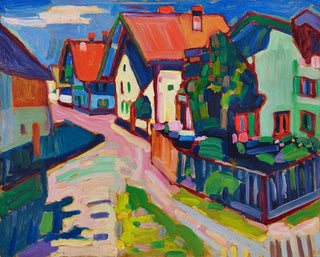 Murnau - Wassily Kandinsky — vista dell’opera