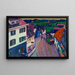 Murnau Vista dalla finestra del Griesbräu - Wassily Kandinsky — quadro incorniciato alla parete