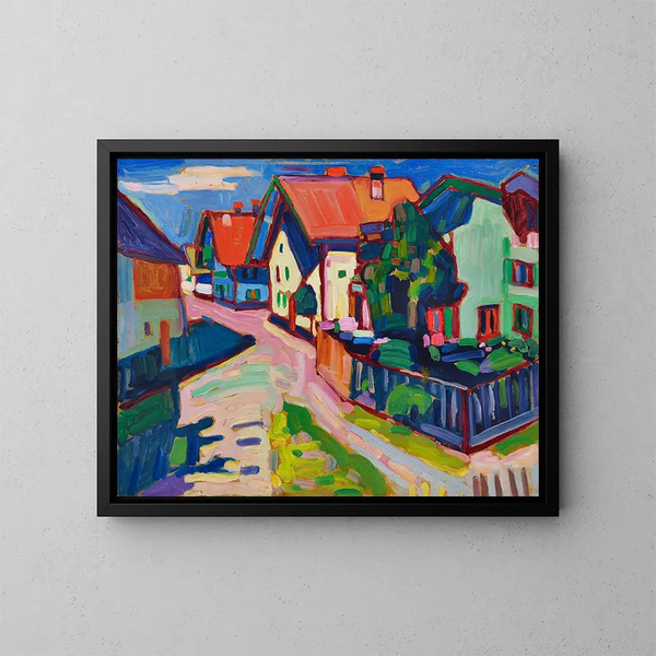 Murnau - Wassily Kandinsky — quadro incorniciato alla parete