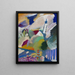 Murnau con la chiesa I - Wassily Kandinsky — quadro incorniciato alla parete