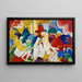 Orientale - Wassily Kandinsky — quadro incorniciato alla parete