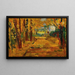 Parco di Saint-Cloud Autunno I - Wassily Kandinsky — quadro incorniciato alla parete