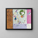 Parti diverse - Wassily Kandinsky — quadro incorniciato alla parete
