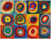 quadrato con cerchi concentrici - Wassily Kandinsky — vista dell’opera