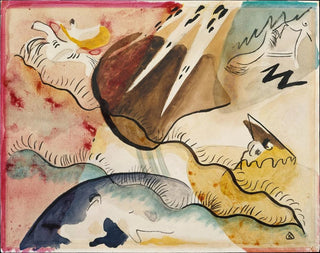 Paesaggio piovoso - Wassily Kandinsky — vista dell’opera