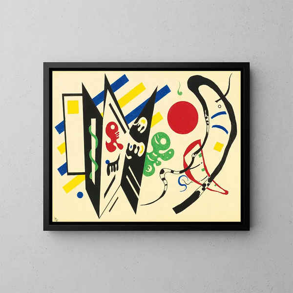 Reciproco - Wassily Kandinsky — quadro incorniciato alla parete