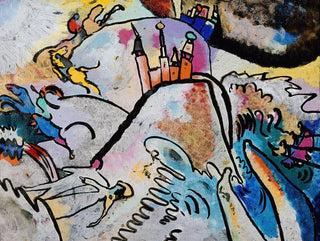 Con il sole - Wassily Kandinsky — vista dell’opera