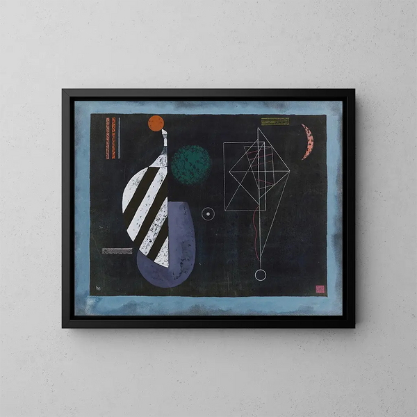 Alliance à deux - Wassily Kandinsky — quadro incorniciato alla parete