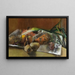 Nature morte con verdure - Werner Neuhaus — quadro incorniciato alla parete