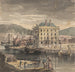 Weymouth con figure, spedizione e vista della Custom House - John Henderson — vista dell’opera