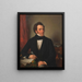 Franz Schubert compositore - Wilhelm August Rieder — quadro incorniciato alla parete