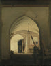 Una remise à voitures à Partenkirchen - Wilhelm Bendz — vista dell’opera