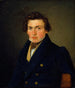 Ritratto di un giovane uomo - Wilhelm Bendz — vista dell’opera
