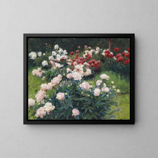 Peonie - Wilhelm Bernatzik — quadro incorniciato alla parete