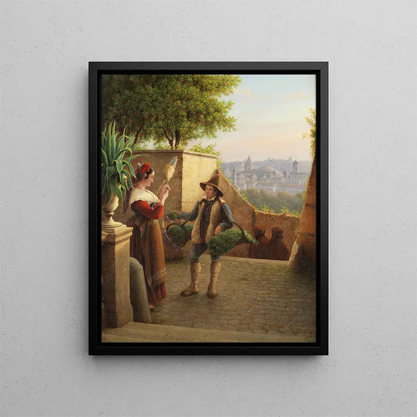 Wilhelm Brcke - Im Giardino degli Aranci in Rom.webp