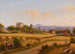 Paesaggio estivo con mietitura - Wilhelm Brücke — vista dell’opera