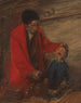 Dal medico di campagna - Wilhelm Busch, 1877 circa — medico che visita un bambino