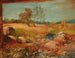 Vista da un fienile - Wilhelm Busch — vista dell’opera