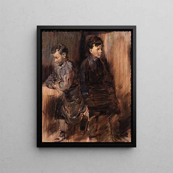 Wilhelm Busch - Two young shoemaker.webp