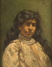 Ritratto di una giovane ragazza - Wilhelm Friedenberg — vista dell’opera