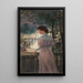 La fête au jardin - Wilhelm Gause — quadro incorniciato alla parete
