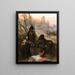 Cacciatori nubiani - Wilhelm Gentz — quadro incorniciato alla parete