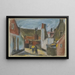 Rue de Village avec Chariot - Wilhelm Gutmann — quadro incorniciato alla parete