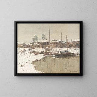 Wilhelm Hambchen - Neuss in snow.webp