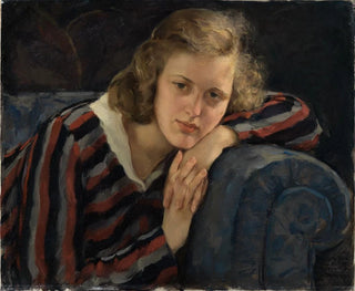 Ritratto della ragazza Brigitte - Wilhelm Hempfing — vista dell’opera