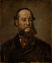 Ritratto del pittore animalista Josef Wolf - Wilhelm Kümpel — vista dell’opera