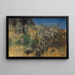 Mandria di zebre in fuga - Wilhelm Kuhnert — quadro incorniciato alla parete