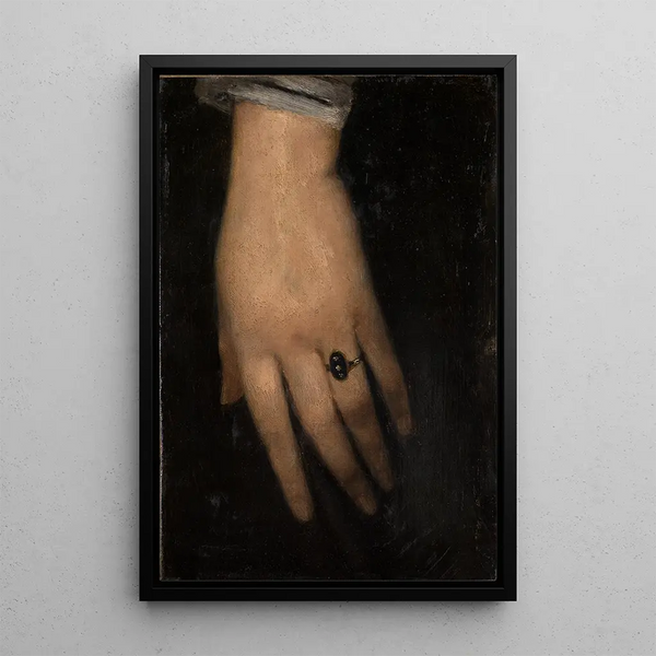Wilhelm Leibl - Linke Hand.webp