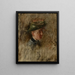 Tête de fille - Wilhelm Leibl — quadro incorniciato alla parete