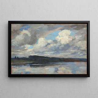 Wilhelm Ludwig Lehmann - Wolkenstimmung am Chiemsee.webp