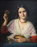 Una donna romana in costume di fantasia - Wilhelm Marstrand — vista dell’opera