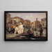 Descente di una gondola a Venezia - Wilhelm Marstrand — quadro incorniciato alla parete