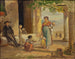 Bambino che impara a camminare - Wilhelm Marstrand — vista dell’opera