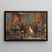 Chr 4 Carica i giorni brutti, l'ordine e la spada del falsario Christopher Rosenkrantz - Wilhelm Marstrand — quadro incorniciato alla parete