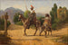 Don Chisciotte e Sancho Panza a un incrocio - Wilhelm Marstrand — vista dell’opera