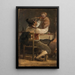 L'amore paterno - Wilhelm Marstrand — quadro incorniciato alla parete