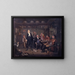 Erasmus Montanus, atto III, scena 3 - Wilhelm Marstrand — quadro incorniciato alla parete
