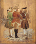 Holberg si allontana per Jacob von Thyboe e Jean de France - Wilhelm Marstrand — vista dell’opera