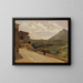 Paesaggio italiano - Wilhelm Marstrand — quadro incorniciato alla parete