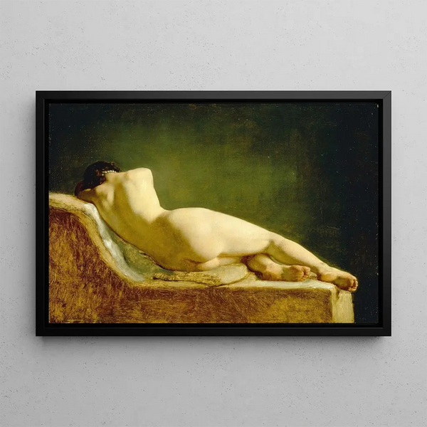 Modello allungato - Wilhelm Marstrand — quadro incorniciato alla parete