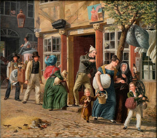 Scène de déménagement - Wilhelm Marstrand — vista dell’opera